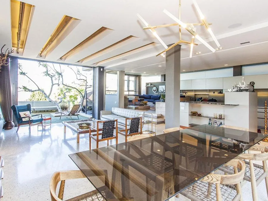 Open-plan living area and kitchen with garden views, Constantia and Southern Suburbs